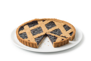 CROSTATA MULTICEREALI VEGANA SAMBUCO/LAMPONE GR900 LADONATELLA