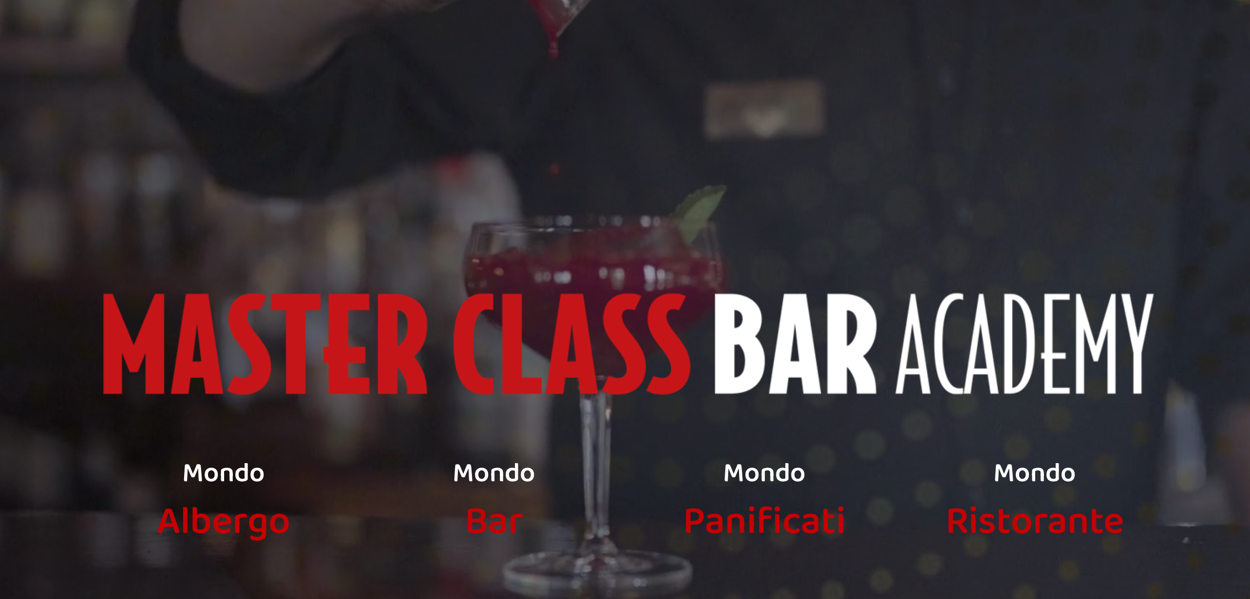 Master Class Bar Academy, novità in arrivo…