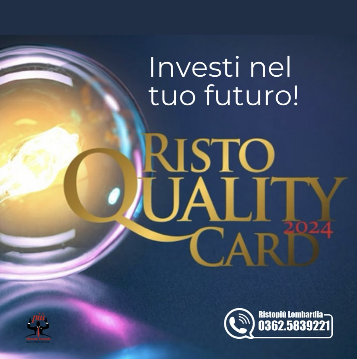 Vuoi avere successo? Affidati alla Risto Quality Card