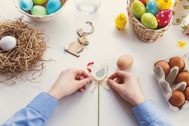 Un tavolo davvero green per la Pasqua